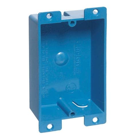 blue electrical box home depot|old work electrical outlet box.